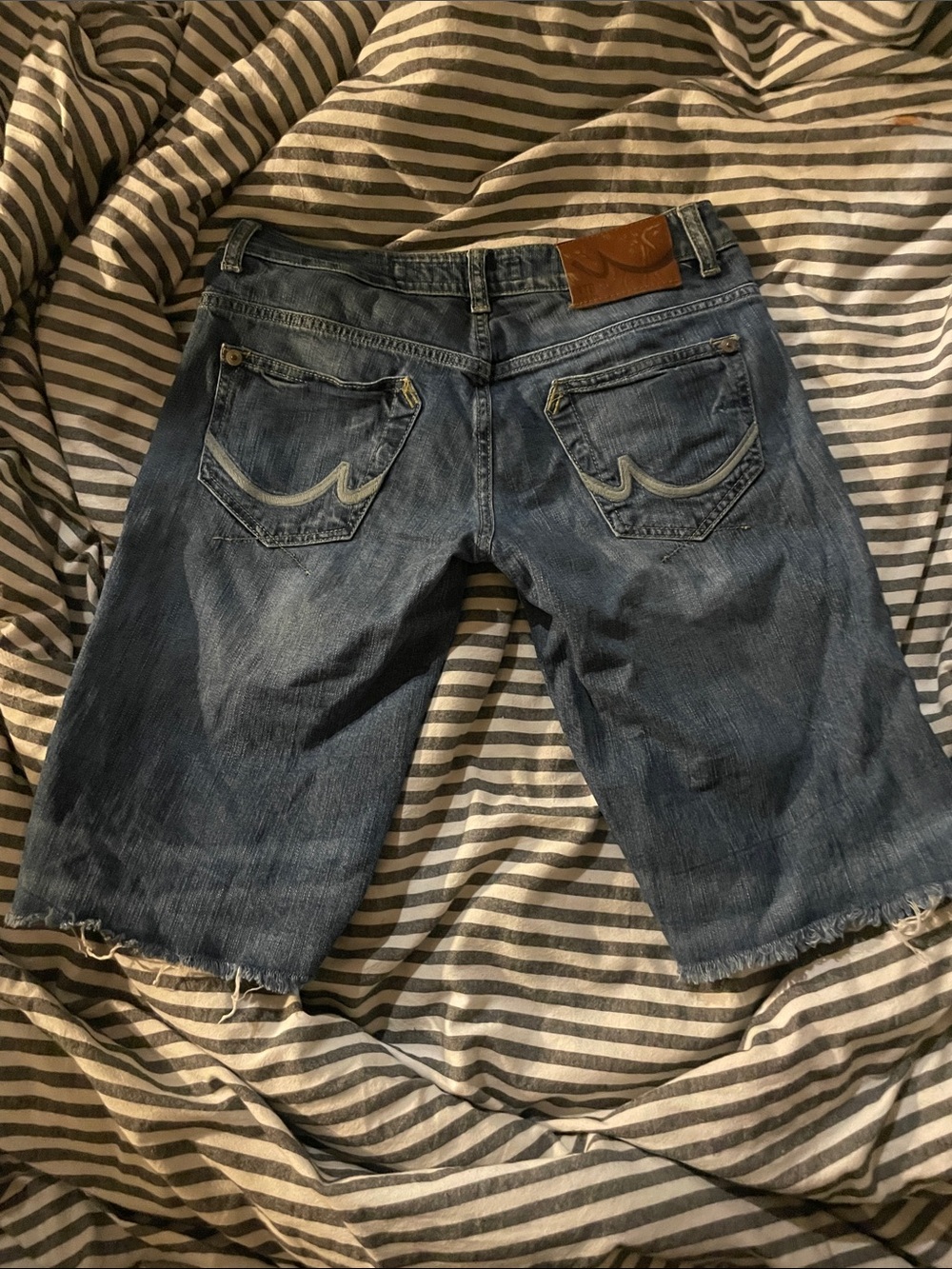 Women’s Blue Denim Cut-Off Jorts